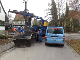Bohrung Erdwärme